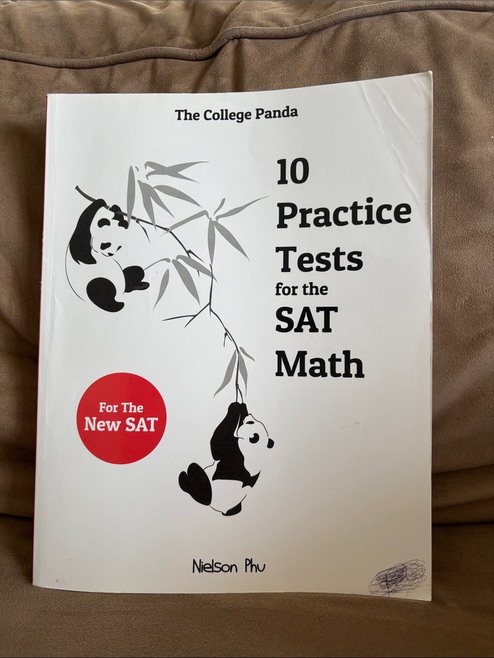10 Practice Tests for the SAT Math - The College Panda (White, Black, Red)